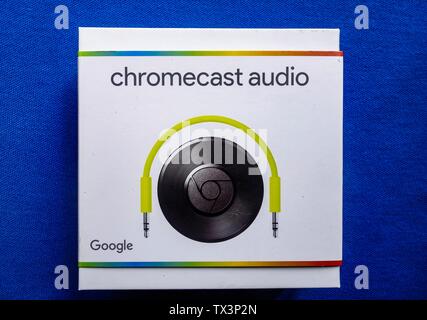 Google Chromecast Audio Stockfoto
