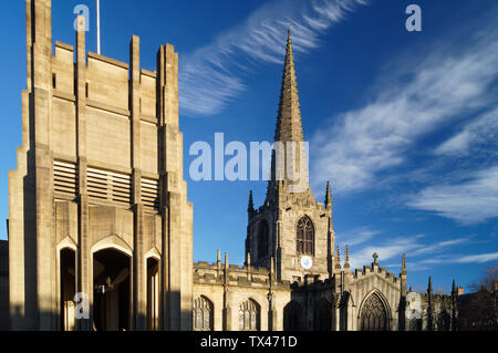 UK, South Yorkshire, Sheffield, Cathedral Church of St Peter & St Paul Stockfoto