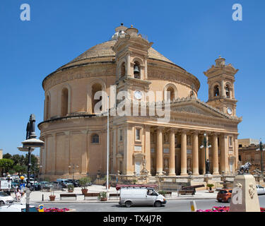 Mosta Dome katholische Basilika in Malta Stockfoto