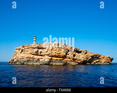 Spanien, Balearen, Mallorca, Colonia de Sant Jordi, Cabrera Archipelago Maritime-Terrestrial Nationaler, Isla Redona Stockfoto