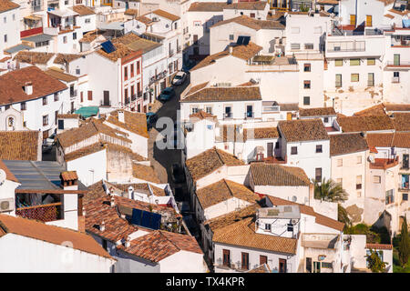 Spanien, Andalusien, Provinz Cadiz, Setenil de las Bodegas Stockfoto