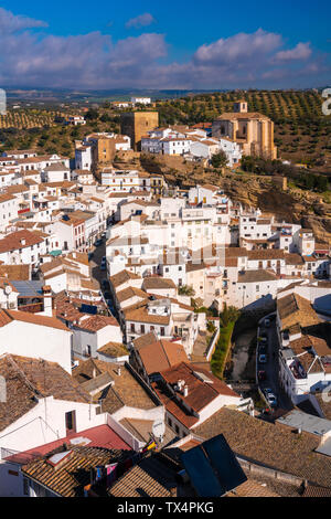 Spanien, Andalusien, Provinz Cadiz, Setenil de las Bodegas Stockfoto