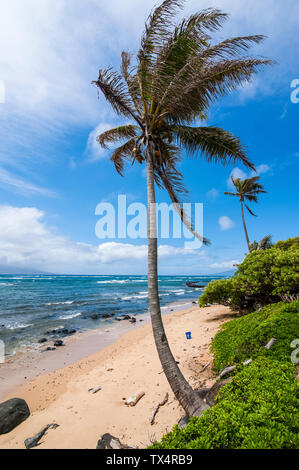 Hawaii, Insel Molokai, 20 Mile Beach Stockfoto