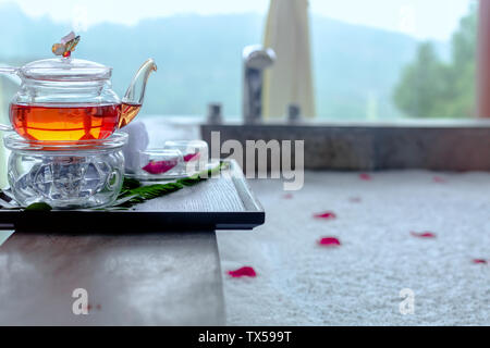 Innenraum der modernen Spa Stockfoto