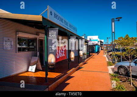 Broome, WA, Australien - Innenstadt Stockfoto