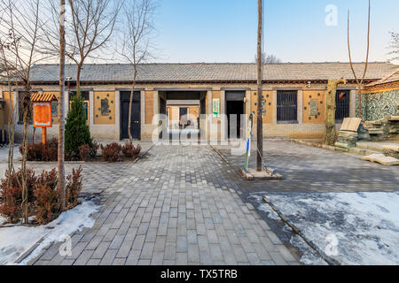 Die Grundschule von Mo Yaner, Nobelpreisträger für Literatur. Stockfoto