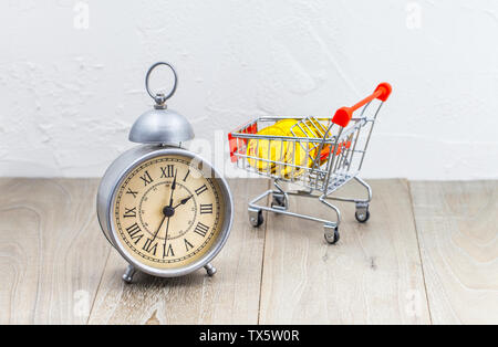 Zeit ist Geld. Stockfoto