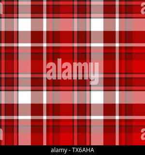 Rot abstrakte Moderne nahtlose Muster. Vector Illustration. Stock Vektor