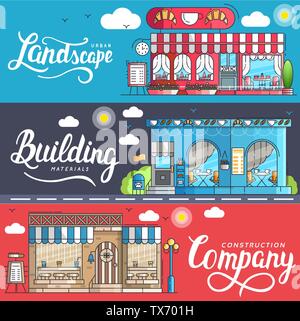 Bauherren, Arbeit Job und Arbeiten mit schweren Fahrzeugen Konzept. Flache Arbeiter auf der Baustelle vektor design Illustration Stock Vektor