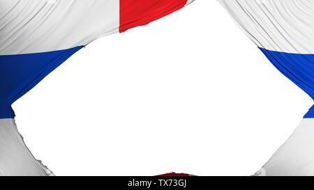 Unterteilt Flagge Niederländische Antillen Stockfoto