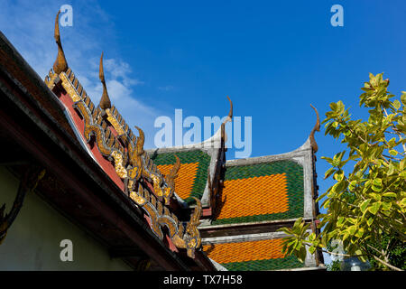 Wat Suthat Thepwararam, Bangkok, Thailand Stockfoto