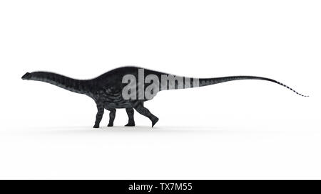 3D-Darstellung eines apatosaurus Stockfoto