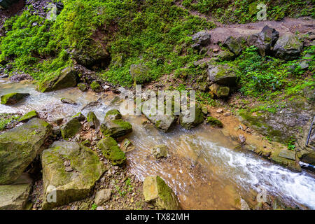 Tiankeng Sanqiao Scenic Area in Wulong County, Provinz Sichuan, China Stockfoto