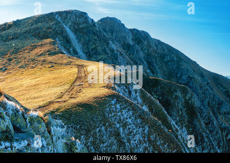 Berg Niedere Tatra Nationalpark Stockfoto