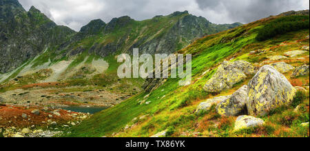 Mountain High Tatras National Park Stockfoto