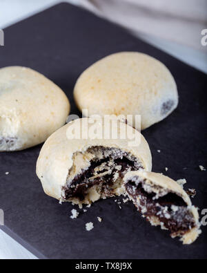 Von Izmir berühmte Schokolade creme Cookies. Dieses Cookie in Izmir ist als Bombe bekannt. Stockfoto