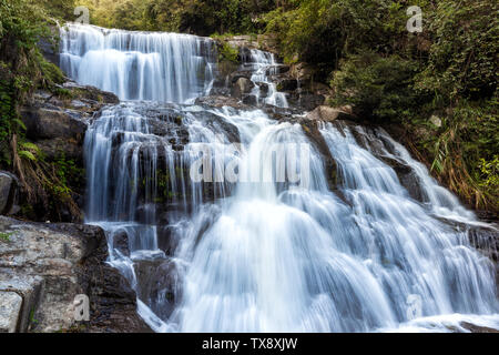 Huangmanzhai fällt Gruppe Tourismus Scenic Area, Jieyang Jiexi Grafschaft, Stadt, Provinz Guangdong Stockfoto