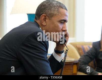 BARACK OBAMA als 44. Präsident der Vereinigten Staaten von 2012. Foto: das Weiße Haus