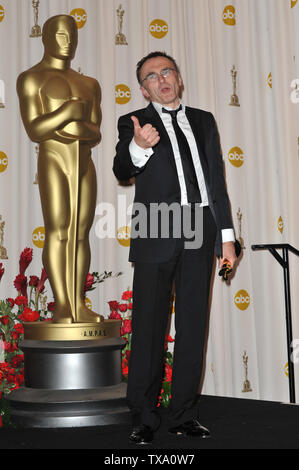 LOS ANGELES, Ca. 22. Februar 2009: Danny Boyle an der 81st Academy Awards im Kodak Theater, Hollywood. © 2009 Paul Smith/Featureflash Stockfoto