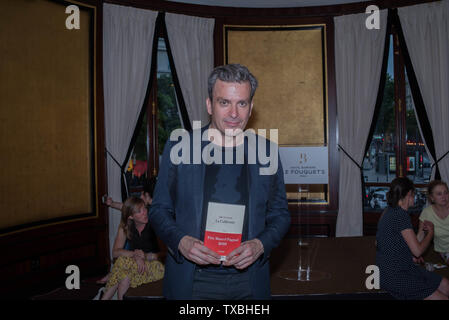 Bruno Masi erhält die Marcel Pagnol 2019 Award für "Kalifornien" (Ed. JC Lattès) Stockfoto