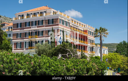 Vor dem Grand Hotel Imperial in der Altstadt von Dubrovnik Stockfoto