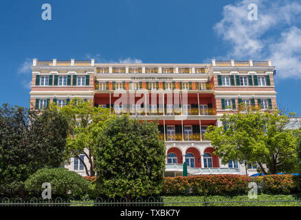 Vor dem Grand Hotel Imperial in der Altstadt von Dubrovnik Stockfoto