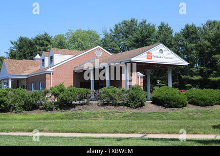 Princeton, New Jersey, USA, 23. Juni 2019: Die Bank von der Princeton University in New Jersey. Stockfoto