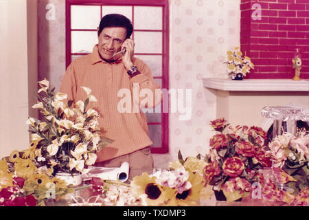 Indische Bollywood Film Schauspieler, Dev Anand, Indien, Asien Stockfoto