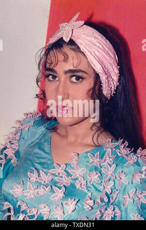 Indische Bollywood Film Schauspielerin, Karisma Kapoor, Indien, Asien Stockfoto