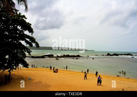 Lighthouse Beach in holländischen Fort, Galle, Sri Lanka Stockfoto