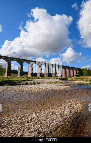 Großes Wasser der Flotte Viadukt, in der Nähe der Pförtnerloge der Flotte, Dumfries and Galloway, Schottland Stockfoto