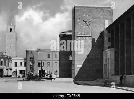 Italien, Latium, littoria, Post und Telegraph Building, 1930 Stockfoto