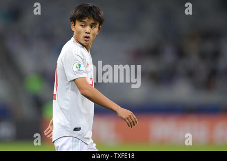 Takefusa Kubo (JPN), 24. Juni 2019 - FUSSBALL: Copa America 2019, Gruppe C Match zwischen Ecuador 1-1 Japan im Estadio Mineirao in Belo Horizonte, Brasilien. (Foto von Lba) Stockfoto