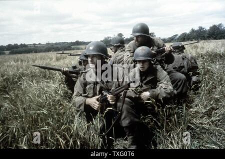 Der Soldat James Ryan Jahr: 1998 USA Regie: Steven Spielberg, Tom Hanks, Giovanni Ribisi, Barry Pepper, Tom Sizemore Stockfoto