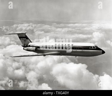 Die British Aircraft Corporation (BAC One-Eleven 111 oder BAC 1-11 bekannt), British Jet Airliner, als es durch die amerikanische Fluggesellschaft Mohawk Airlines erworben. 1965 Stockfoto