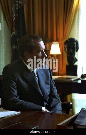 Richard Milhous Nixon, 37. Präsident der Vereinigten Staaten (1969-1974) Stockfoto