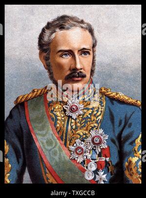 Major-General Charles George Gordon (1833-26. Januar 1885), bekannt als chinesischer Gordon, Gordon Pascha oder Gordon von Khartum. Britischer Offizier und Administrator. Stockfoto