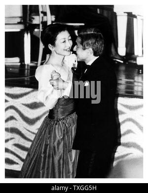 Kaiser Akihito und Kaiserin Michiko von Japan 1989 Stockfoto