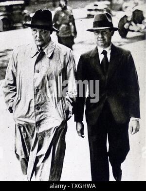 Hermann Wilhelm Göring (1893 ñ 15. Oktober 1946) deutscher Politiker, militärischen Führer, und führendes Mitglied der NSDAP Stockfoto