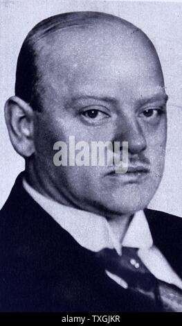 Gustav Stresemann (1878 - 1929) war ein deutscher Politiker und Staatsmann, der als Kanzler 1923 serviert und Außenminister 1923 ñ 1929 Stockfoto