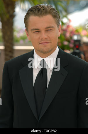 Leonardo Dicaprio besucht das Fotoshooting für "11 Stunden" auf der Terrasse Riviera am 60. Filmfestival in Cannes Cannes, Frankreich am 19. Mai 2007. (UPI Foto/Christine Kauen) Stockfoto