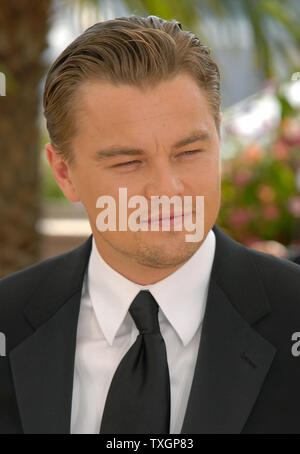 Leonardo Dicaprio besucht das Fotoshooting für "11 Stunden" auf der Terrasse Riviera am 60. Filmfestival in Cannes Cannes, Frankreich am 19. Mai 2007. (UPI Foto/Christine Kauen) Stockfoto