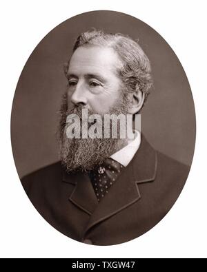 James Hamilton, 1. Herzog von Abercorn (1811-1885) Britische Höfling und Staatsmann; Lord-Lieutenant von Irland 1866-68, 1874-76 Foto veröffentlicht c 1880 Woodburytype Stockfoto