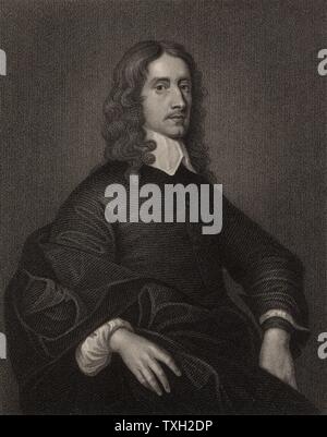 John Selden (1584-1654) englischer Jurist, Historiker und Antiquar, auf Salvington in der Nähe von Worthing in Sussex geboren. Gravur nach dem Porträt von mytens. Stockfoto