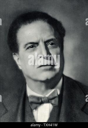 Pietro Mascagni, Italienischer Komponist. 1915 Portrait C. Stockfoto