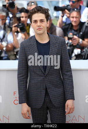 Xavier Dolan ist an einem Fotoshooting für den Film "Juste la fin du monde (Es ist nur das Ende der Welt)", die im Rahmen der 69. Internationalen Filmfestspiele von Cannes in Cannes, Frankreich am 19. Mai 2016. Foto von David Silpa/UPI Stockfoto