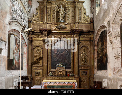 Cahors, Frankreich - 15. September 2018: Innenraum der Kathedrale Saint Etienne in Cahors, Royal, Frankreich Stockfoto