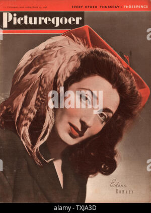 1948 Picturegoer Magazin Startseite Schauspielerin Edana Romney Stockfoto