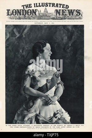 1941 Illustrated London News Queen Elizabeth Stockfoto