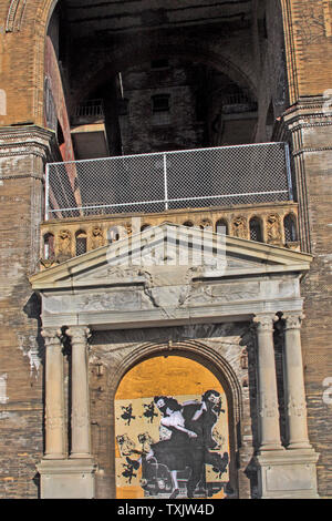 2012. Die verlassenen Göttlichen Lorraine Hotel in Philadelphia, PA, USA. Stockfoto